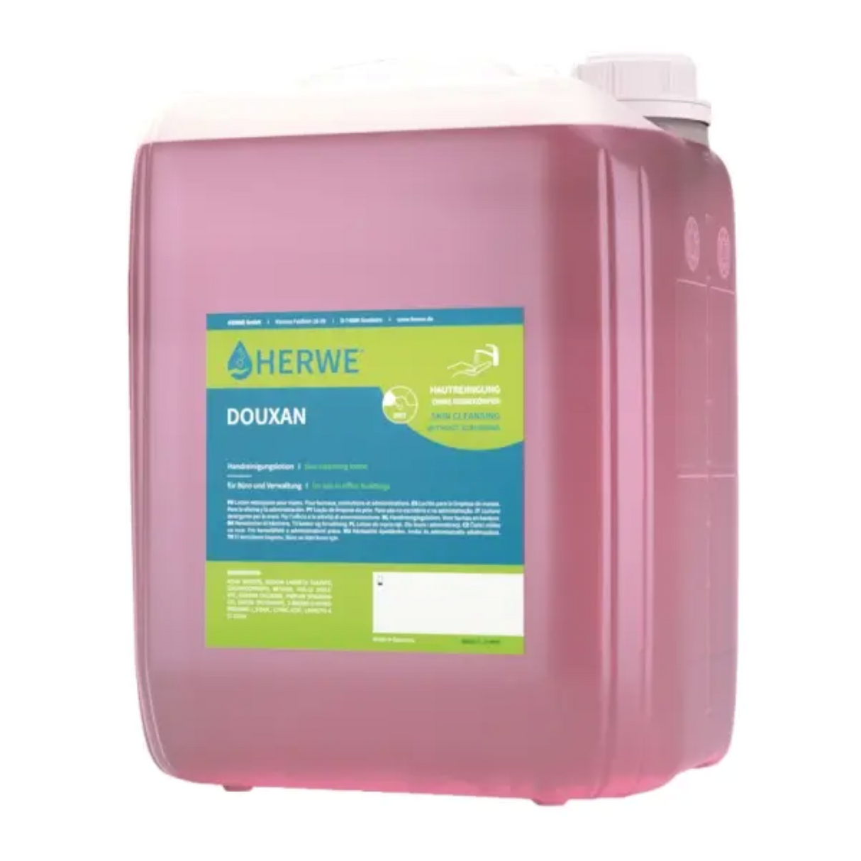 DOUXAN Handreinigungslotion seifenfrei, rosa – 10 Liter Kanister