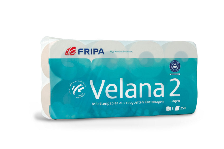 FRIPA Velana Toilettenpapier 2-lagig Kartonage-Recycling