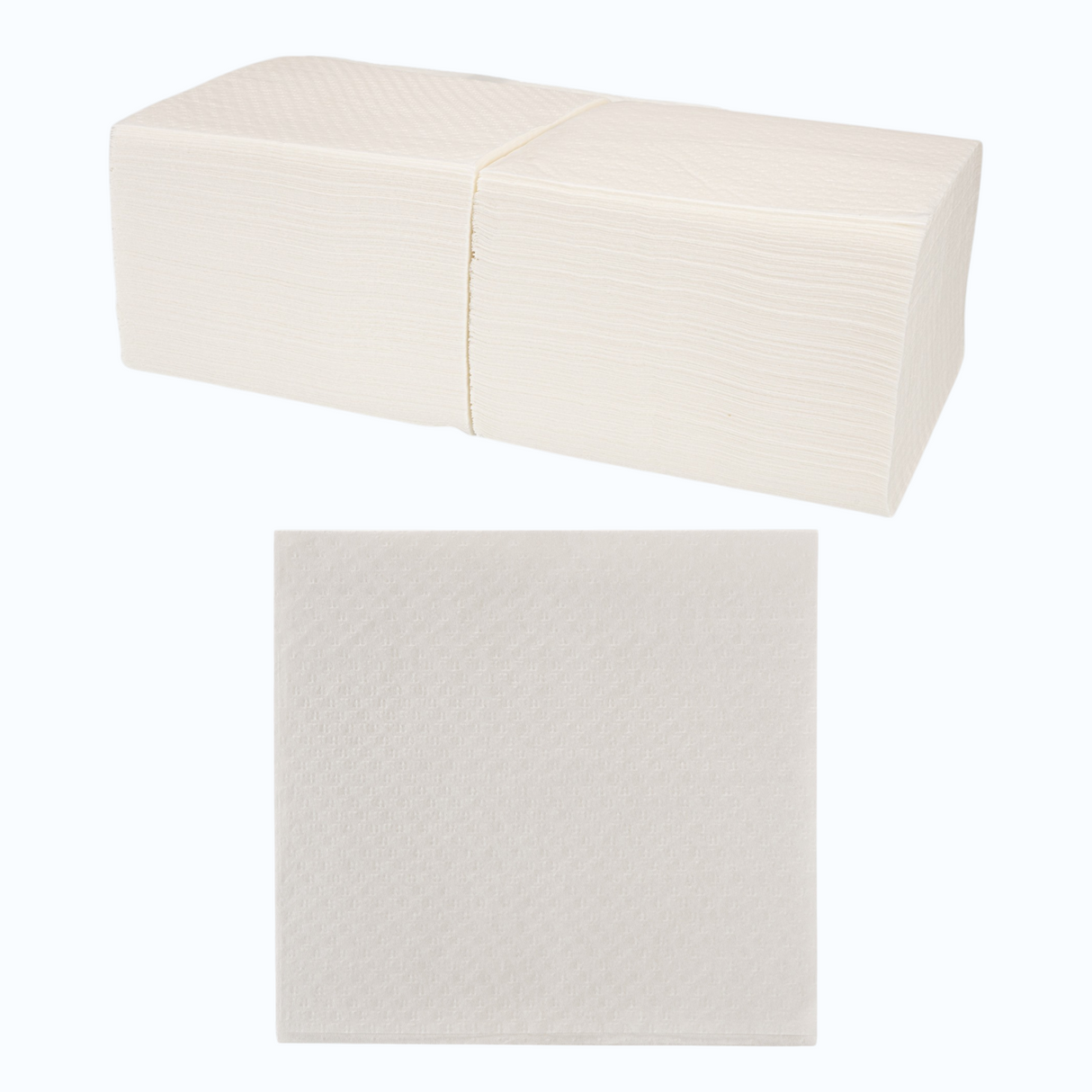 Servietten 33×30 cm 1-lagig Zellulose – 6.000 Stück/Karton