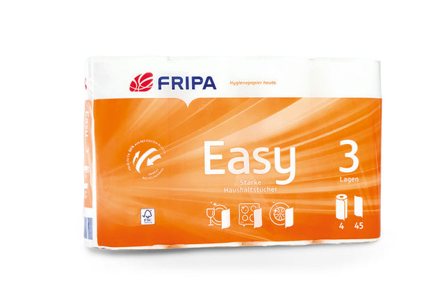 FRIPA Easy Küchenrollen 3-lagig Zellstoff