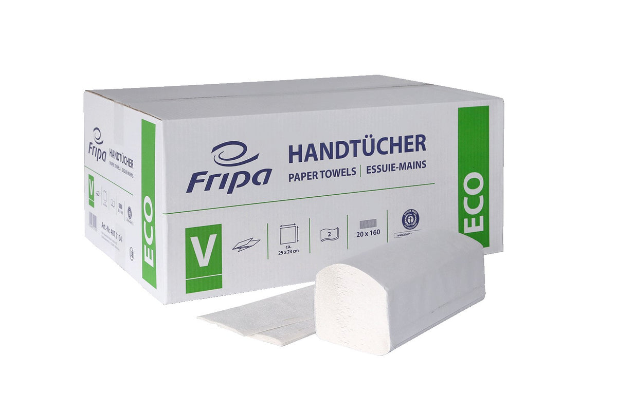 FRIPA Eco Papierhandtücher 2-lagig Recycling