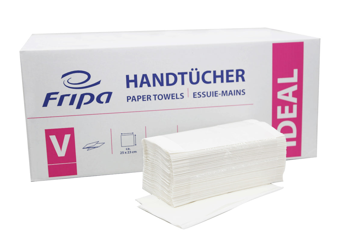 FRIPA Ideal Papierhandtücher 1-lagig Zellstoff-Mix