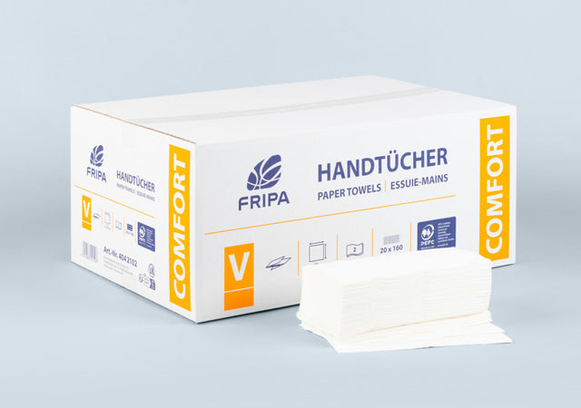 FRIPA Comfort Papierhandtücher 2-lagig Zellstoff