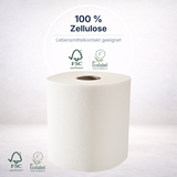 Handtuchrolle Center Pull Innenabwicklung 2-lagig Zellulose – 95 m (6 Rollen/Karton)