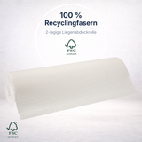 Ärzterolle Liegenabdeckung 2-lagig Zellulose – 50 m (9 Rollen/Karton)