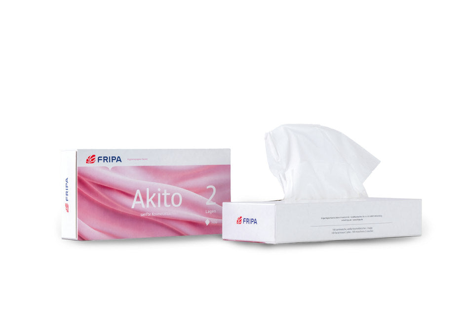 FRIPA akito Kosmetiktücher 2-lagig Zellstoff