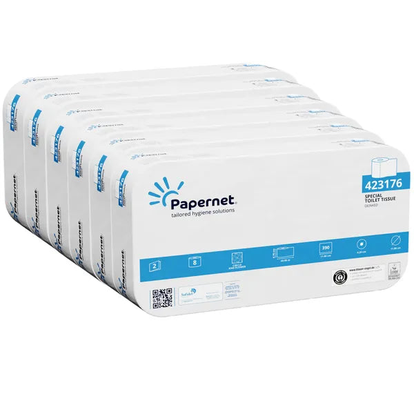Papernet Toilettenpapier 423176, 2-lagig – 48 Rollen