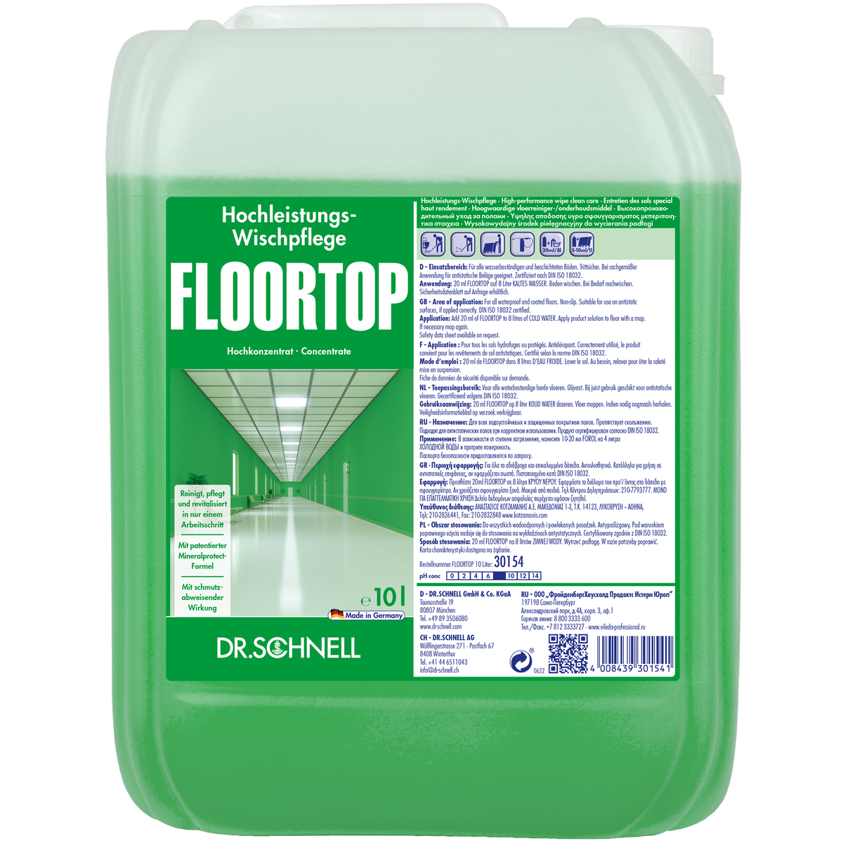 DR. SCHNELL FLOORTOP Wischpflege