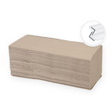 Papierhandtuch 21×21,4 cm 2-lagig Recycling V-Falz – 3.600 Blatt/Karton