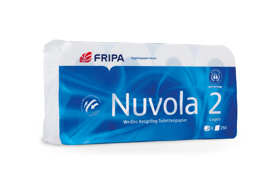 FRIPA Nuvola Toilettenpapier 2-lagig Recyclingpapier