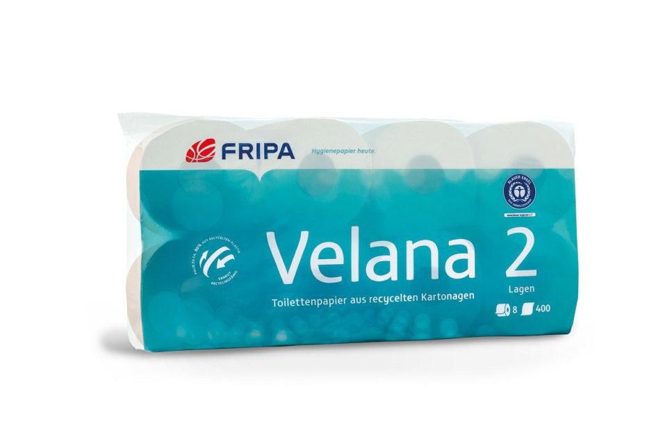 FRIPA Velana Toilettenpapier 2-lagig Recyclingpapier