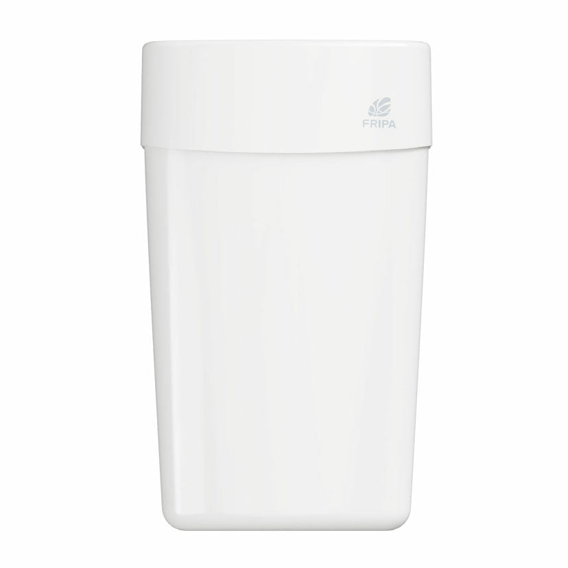 FRIPA Abfalleimer zur Wandmontage, ca. 25 l, Kunststoff weiß