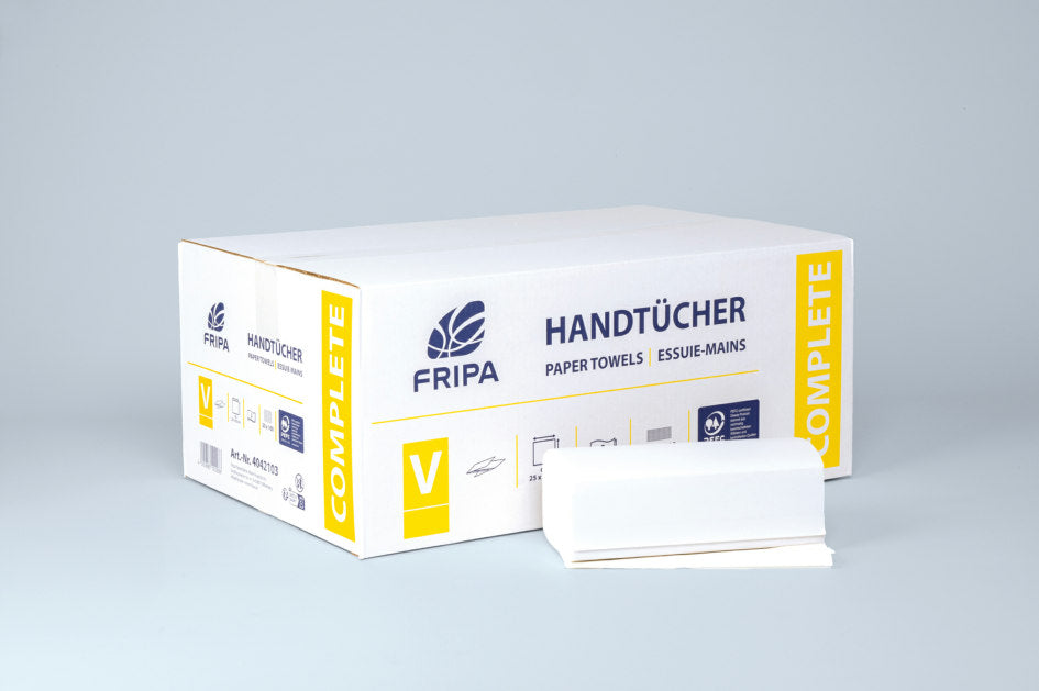 FRIPA Complete Papierhandtücher 2-lagig 100 % Zellstoff