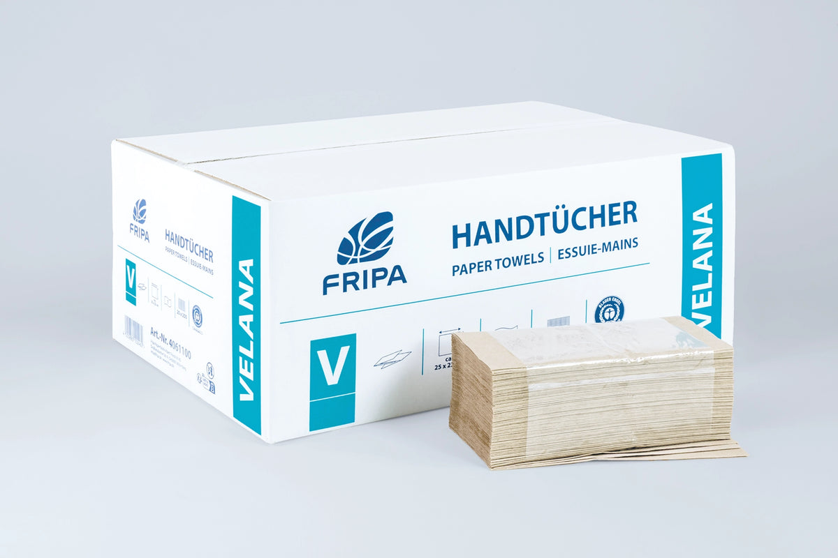 FRIPA Papierhandtücher Velana 1-lagig 25x23