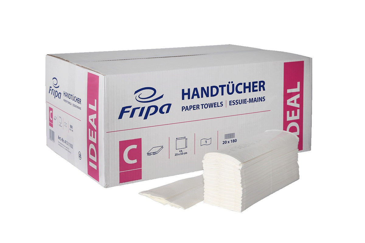 FRIPA Ideal Papierhandtücher 1-lagig