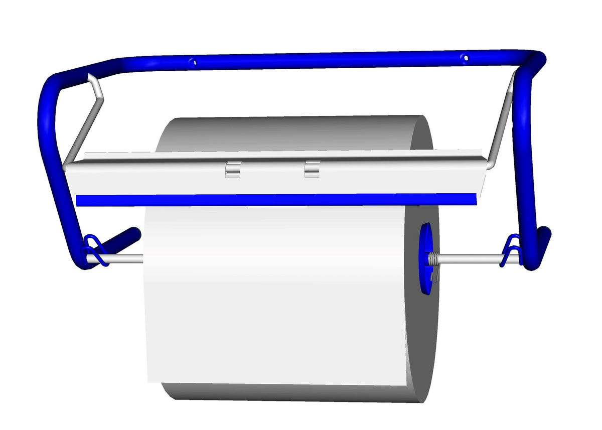 FRIPA Wandhalter für Putzrollen, Metall blau