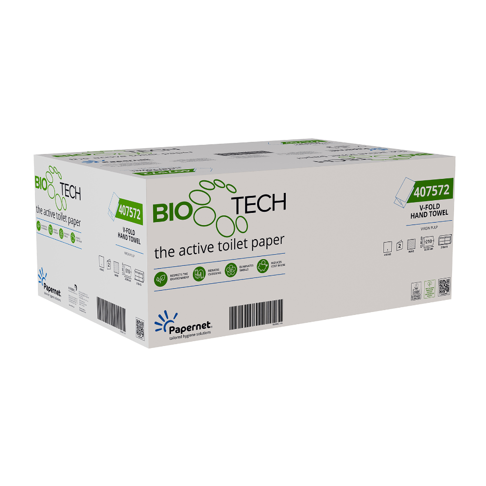 Papernet Falthandtücher 407572 V-Falz, 2-lagig – 3.150 Blatt