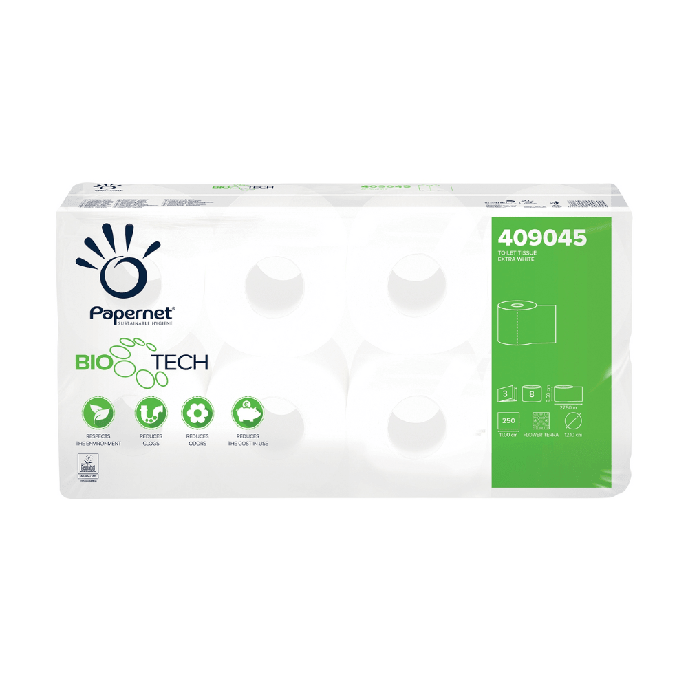 Papernet Toilettenpapier 409045, 3-lagig – 72 Rollen