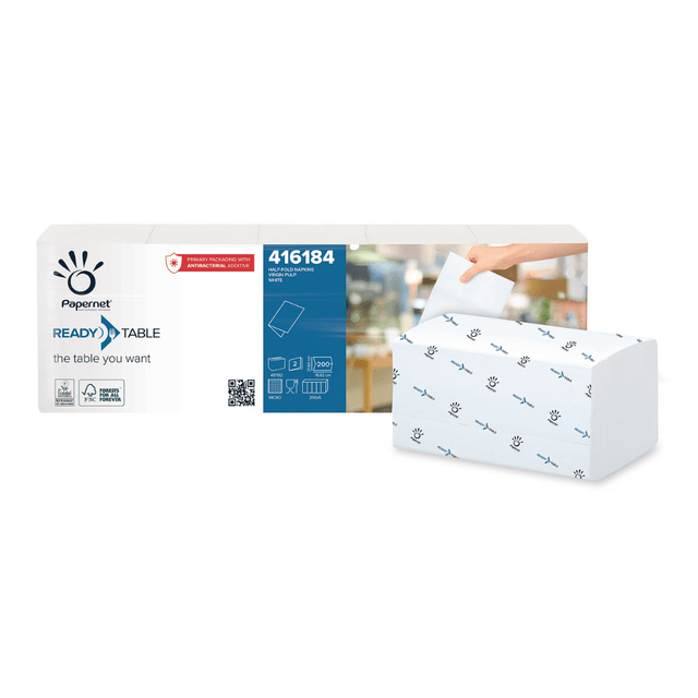 Papernet Spenderservietten 416184 – 8.000 Blatt