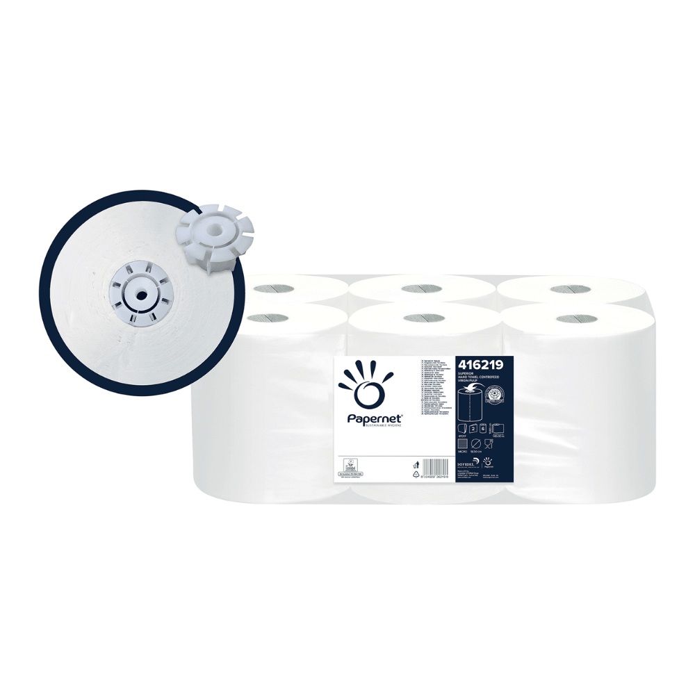 Papernet Handtuchrollen 416219, 2-lagig – 6 Rollen