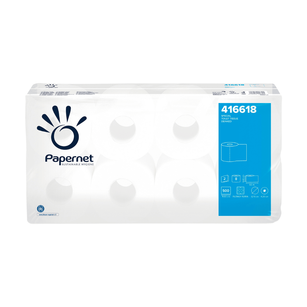 Papernet Toilettenpapier 416618, 2-lagig – 48 Rollen