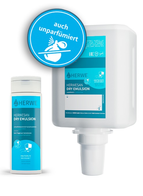 HERWESAN DRY EMULSION unparfümiert – 1000 ml, VIVA-Flasche