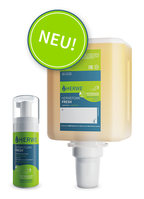 HERWEFOAM FRESH – 1000 ml, VIVA-Flasche