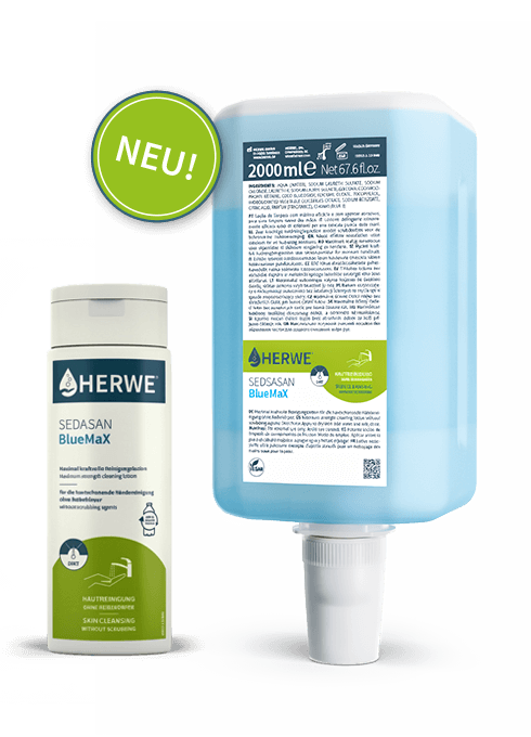HERWE SEDASAN BlueMaX – 2000 ml, Beutelflasche