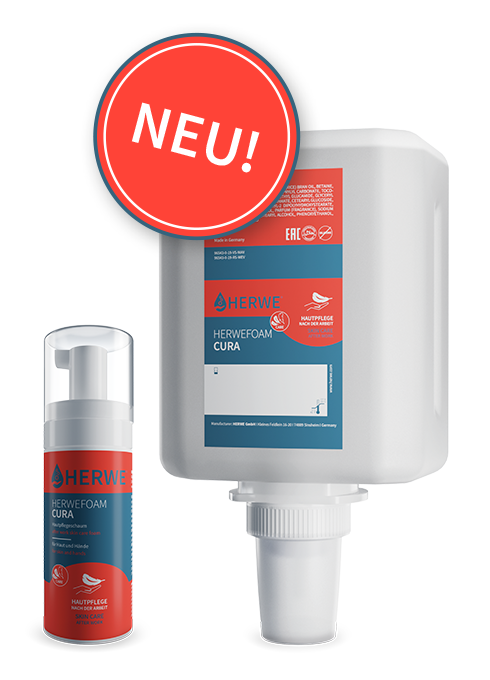 HERWEFOAM CURA – 50 ml, Pumpflasche