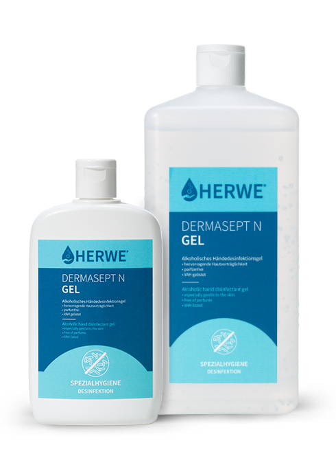 HERWE DERMASEPT N GEL – 1000 ml, Beutelflasche