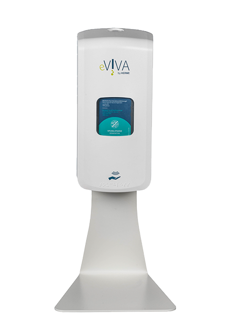 HERWE TISCHSTATIV mit eVIVA 1000 ML Kunststoff