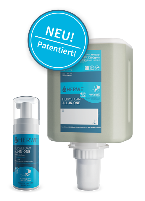 HERWEFOAM ALL-IN-ONE – 50 ml, Pumpflasche
