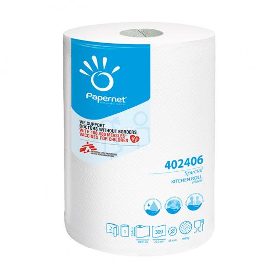 Papernet Küchenrollen 402406, 2-lagig – 6 Rollen