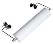 Papernet Spender 403624 – Liegen - Halterung für Ärtzerollen 60 x 180 x 660 mm