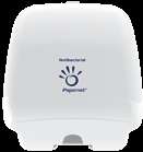 Spender Toilettenpapier Spender MROLL, 166 × 145 × 147 mm (H × B × T) ANTIBAC (passend für Fulltech, Interfold und Kleinrollen) – 1 VE = 2 Spender