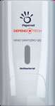 Papernet DEFEND Handgelspender für 500-ml-Kartuschen, 220 × 116 × 139 mm (H × B × T), weiß, ANTIBAC – 1 VE = 6 Spender