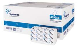 Papernet Falthandtücher 419958 V-Falz, 2-lagig – 3.990 Blatt