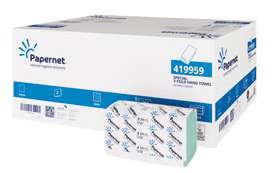Papernet Falthandtücher 419959 V-Falz, 2-lagig – 3.990 Blatt